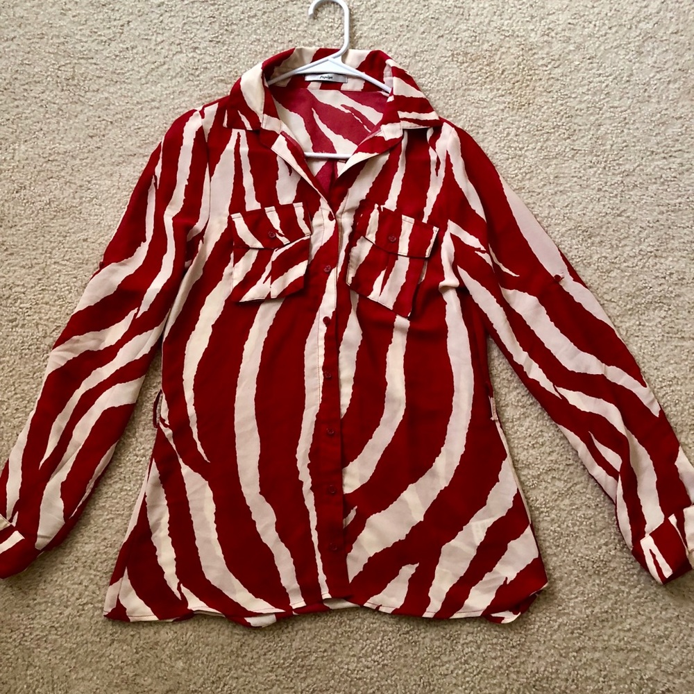 New papaya long sleeve
